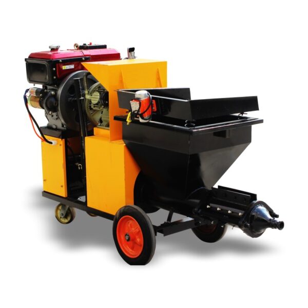 Mortar spraying machine