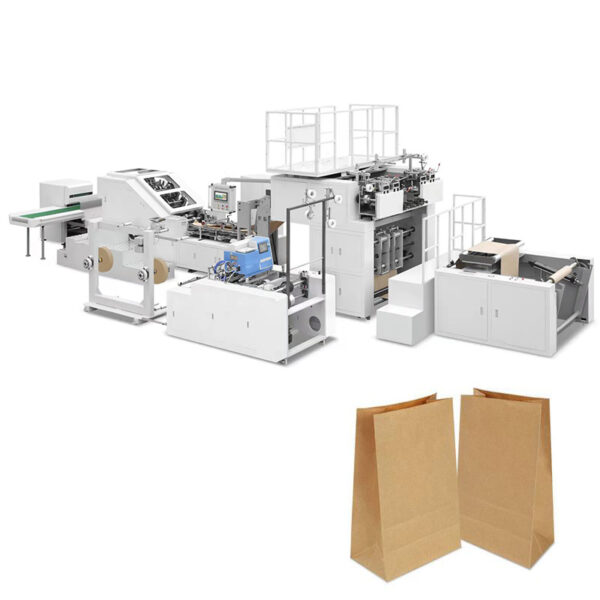 Paper bag making machine