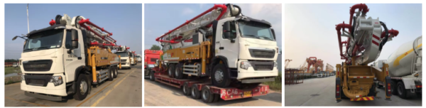 Truck mounted Concrete Pump