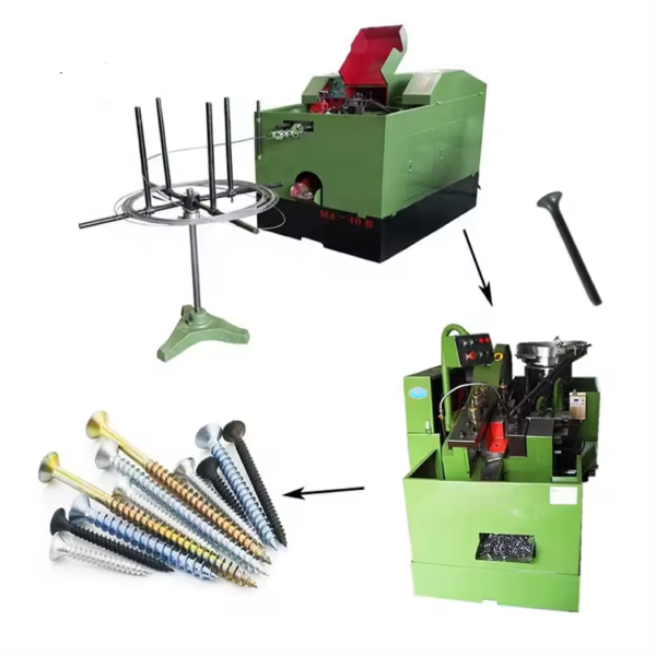 Screw nail machine
